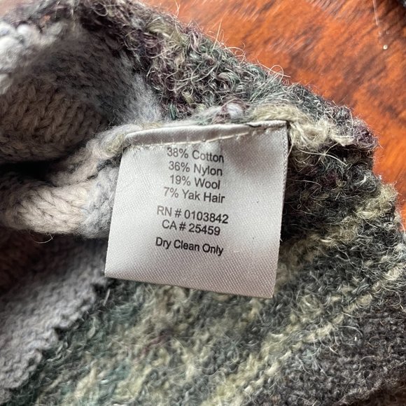 Line Knitwear Sweater Cotton Wool Blend - Picture 4 of 5